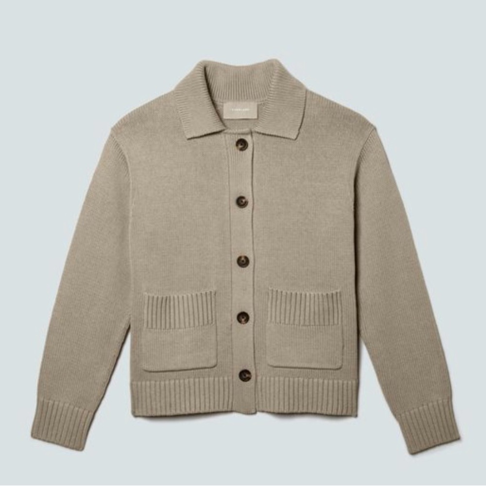 Everlane Women’s Cotton Chore Jacket Khaki